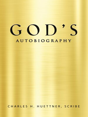 cover image of GOD's AUTOBIOGRAPHY